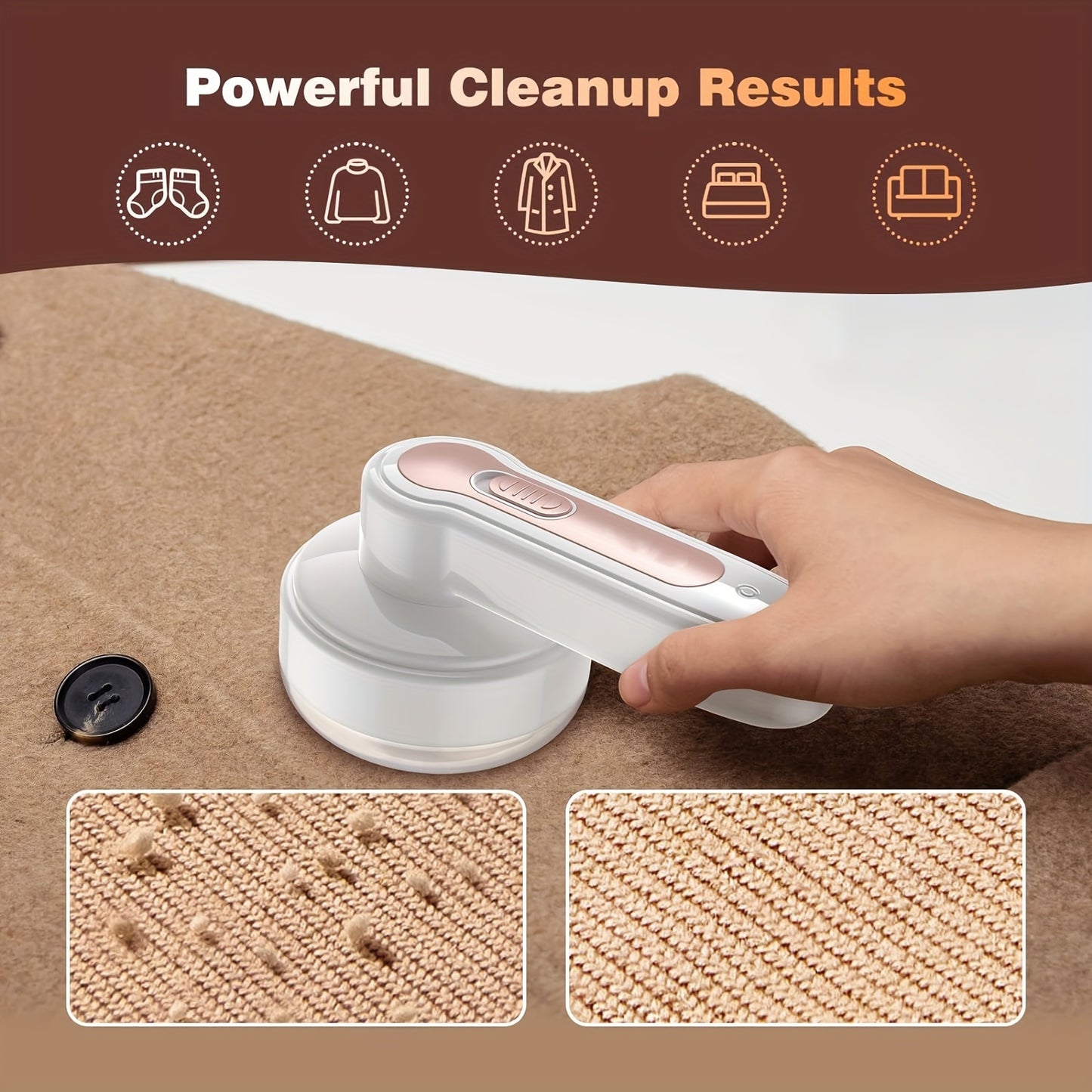 Fabric Shaver with One More Blade, Electric Lint Remover