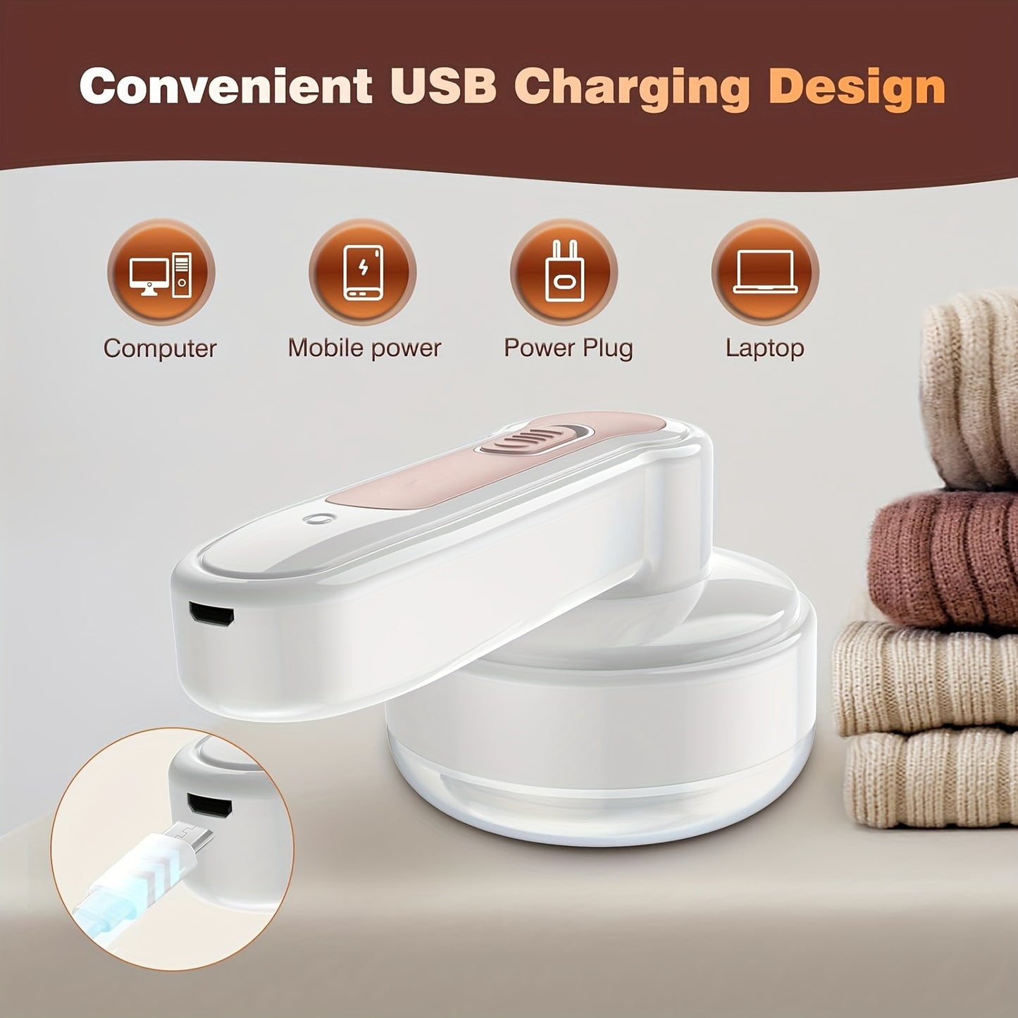 Fabric Shaver with One More Blade, Electric Lint Remover