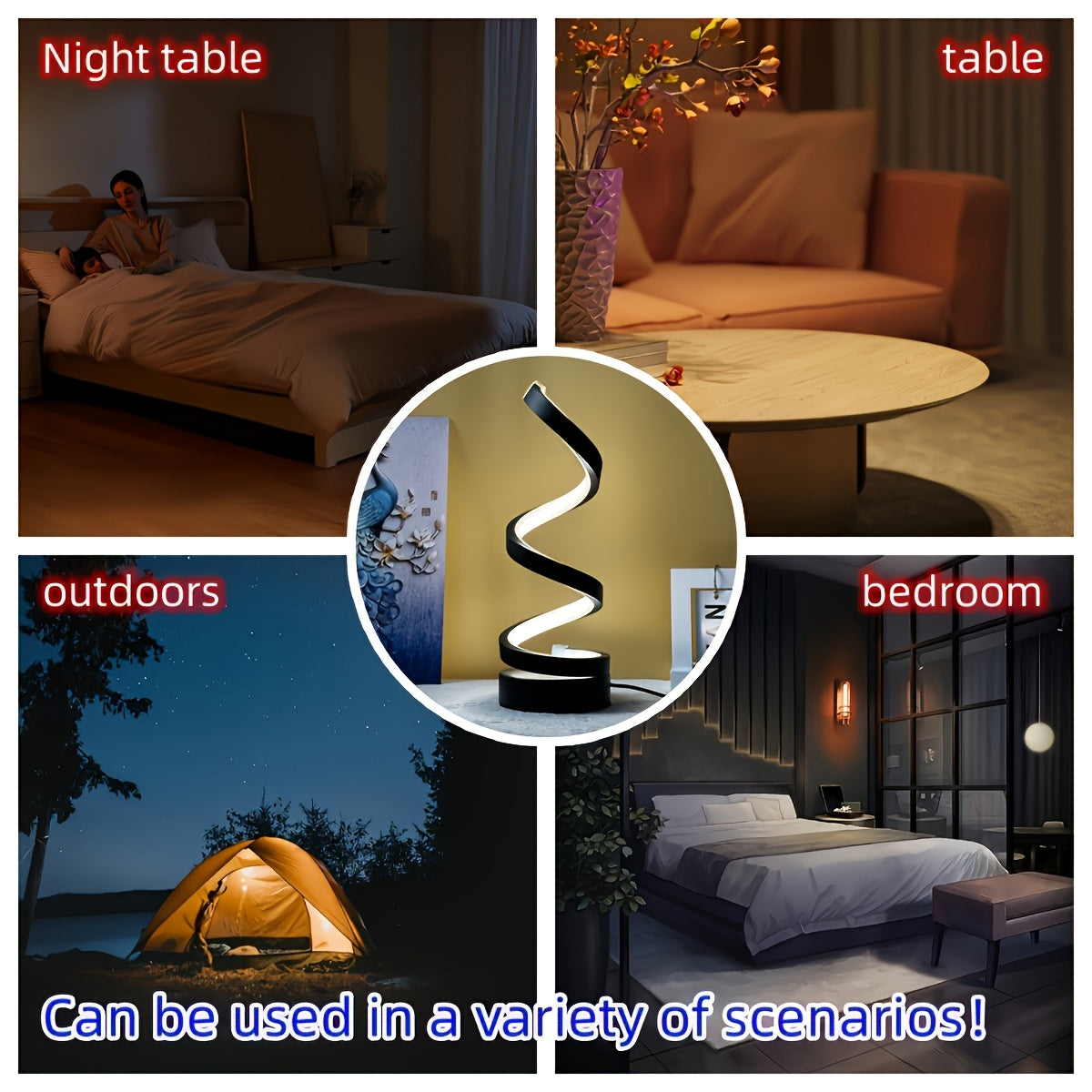 Bedside Table Lamp for Bedroom