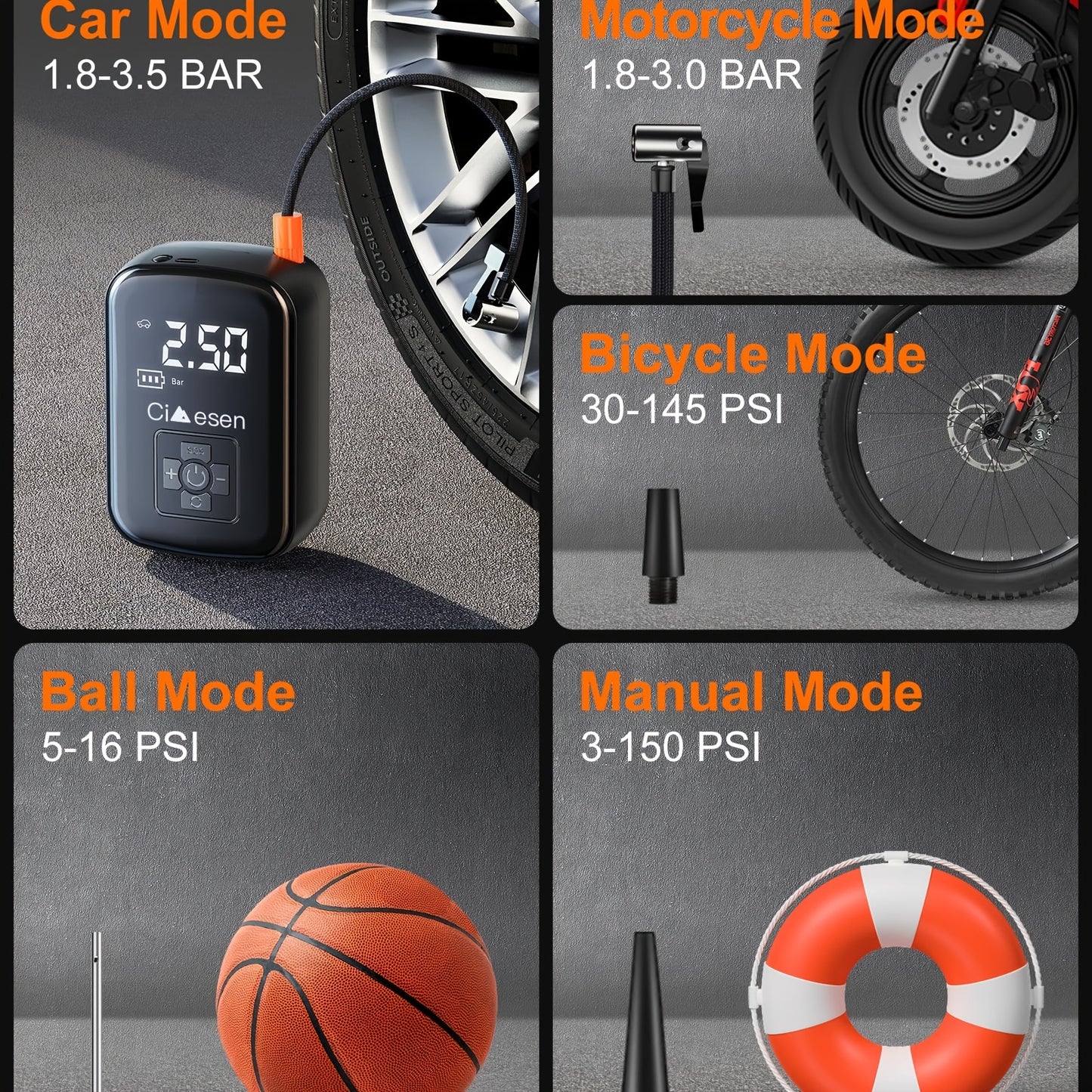 Fast Portable Air Compressor