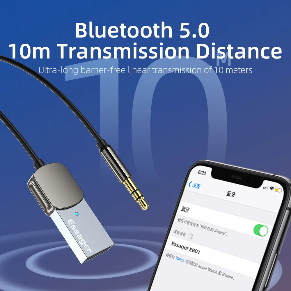Bluetooth Aux USB Adaptor