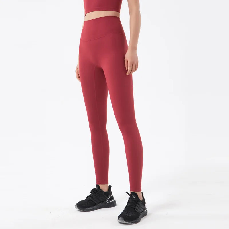 Gym Leggings Yoga Pants Women Sports Fitness Naked Feeling High Waist Elastic Workout Push Up Leggings Tights Women