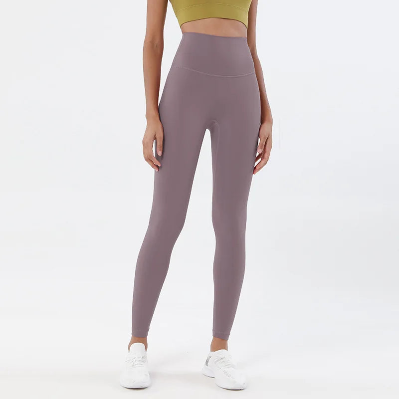 Gym Leggings Yoga Pants Women Sports Fitness Naked Feeling High Waist Elastic Workout Push Up Leggings Tights Women