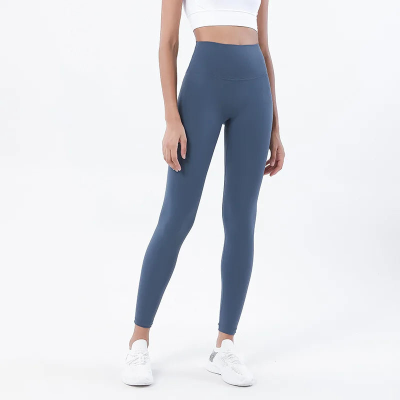 Gym Leggings Yoga Pants Women Sports Fitness Naked Feeling High Waist Elastic Workout Push Up Leggings Tights Women