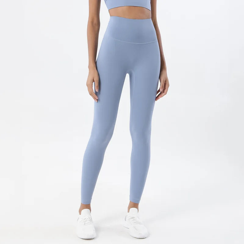 Gym Leggings Yoga Pants Women Sports Fitness Naked Feeling High Waist Elastic Workout Push Up Leggings Tights Women