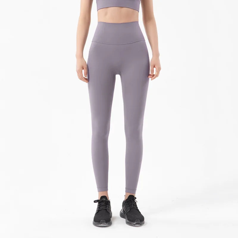 Gym Leggings Yoga Pants Women Sports Fitness Naked Feeling High Waist Elastic Workout Push Up Leggings Tights Women