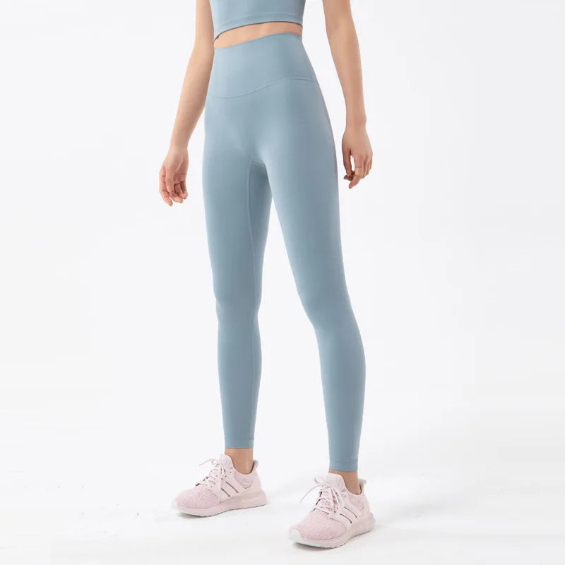 Gym Leggings Yoga Pants Women Sports Fitness Naked Feeling High Waist Elastic Workout Push Up Leggings Tights Women