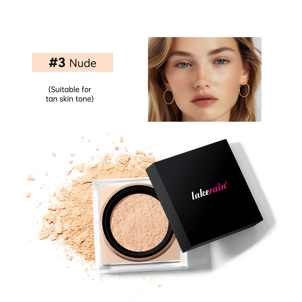 Loose powder makeup Loose Baking&Setting Powder Matte Waterproof Long Lasting Oil Control 4 Colors Loose Powder Makeup Cosmetics