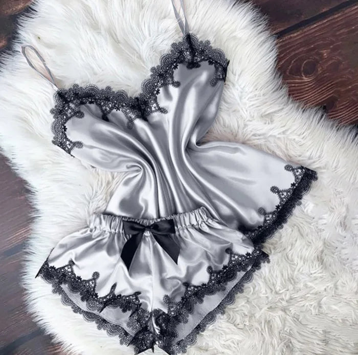 Sleepwear Women's Clothes Suits Summer Thin Suspenders Home Cozy Simple Relaxed Casual Cool Skinny Breathable Temperament Sexy