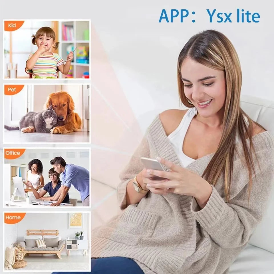 1080P HD Mini Camera WiFi Wireless HD Night Vision Camera Home X5 Remote Camera Kids Pet Safety Monitoring