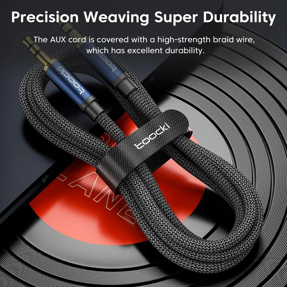 Male Aux Cable Audio for iPhone Computer Headphones PC Laptop