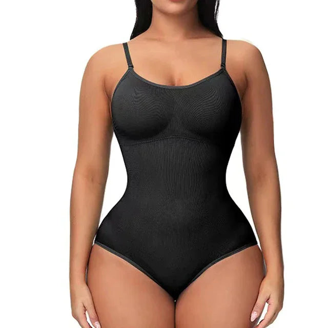 Low Back Bodysuits Shapewear for Women Open Crotch Body Shaper Seamless Tummy Control Push Up Corset Tank Top Backless Underwear