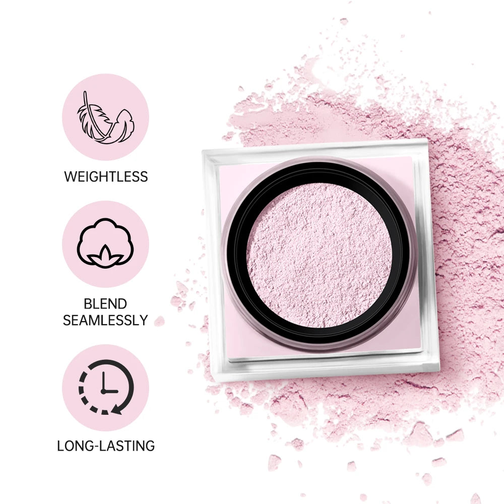 Loose powder makeup Loose Baking&Setting Powder Matte Waterproof Long Lasting Oil Control 4 Colors Loose Powder Makeup Cosmetics