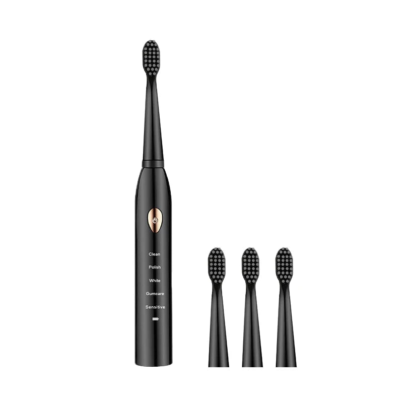 Electric Toothbrush Adult 5-gear Mode USB Charging IPX7 Waterproof Acoustic Electric
