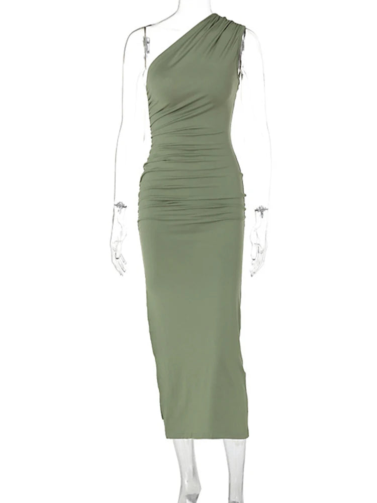 Summer Black New Dress Women Fashion Sexy Split Sleeveless Backless Slim Maxi Dress Female Casual Club Elegant Lady Party Dress