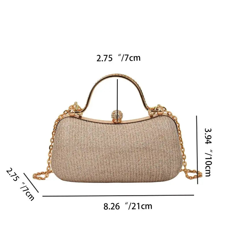 Bag Dinner Shoulder Bag for Women Handbag - Fashion Crossbody Bags Vintage Underarm Bag Satchel