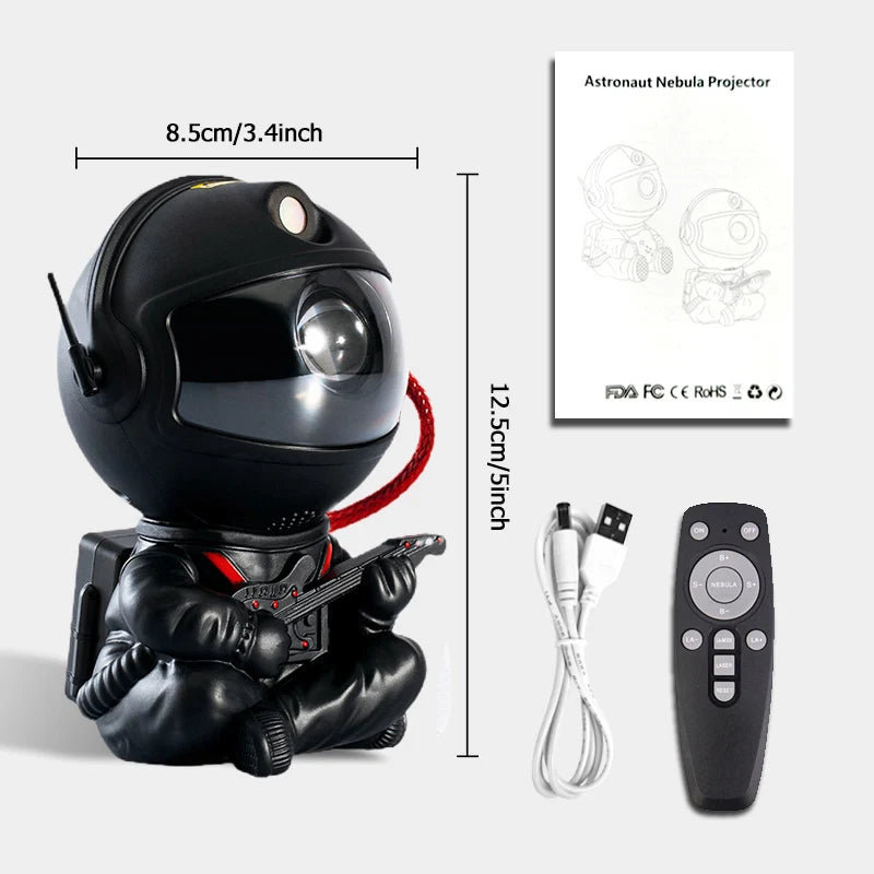 Astronaut projection light Galaxy projector LED night light starry sky atmosphere light desktop decoration light bedroom home ch