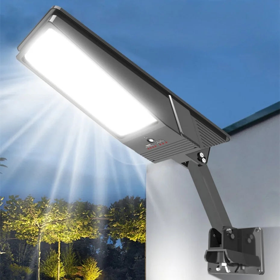 LED Solar Lights for Outside,Led Wall Light Motion Sensor with Remote Control, 3 Modes Solar Flood Lamp Outdoor for Yard,Garden