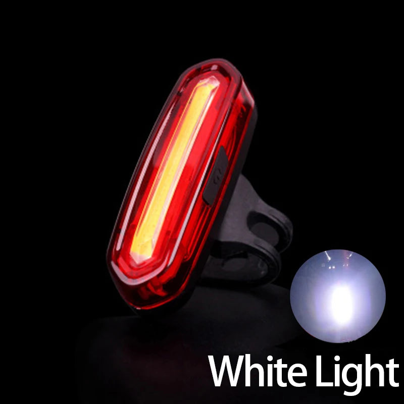 Cycling Tail Light Outdoor Highlight USB Charging Mountain Led Warning Bike Lights Tail Lamp Rear Light Bicycle Accessories