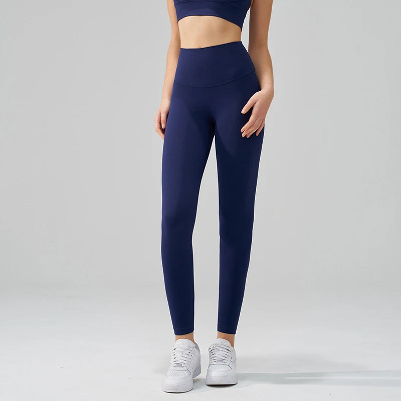 Gym Leggings Yoga Pants Women Sports Fitness Naked Feeling High Waist Elastic Workout Push Up Leggings Tights Women