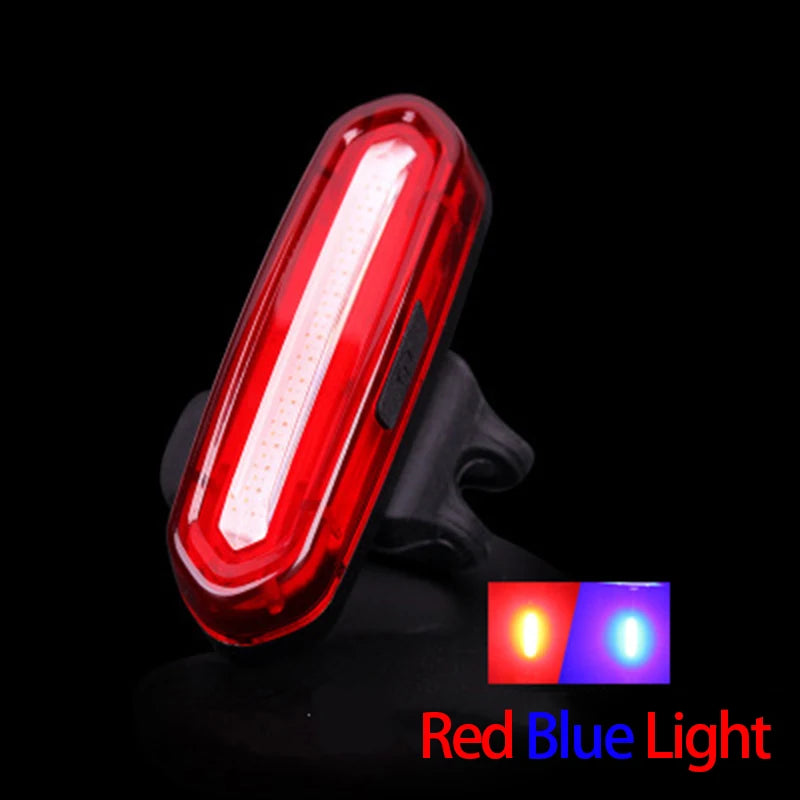 Cycling Tail Light Outdoor Highlight USB Charging Mountain Led Warning Bike Lights Tail Lamp Rear Light Bicycle Accessories