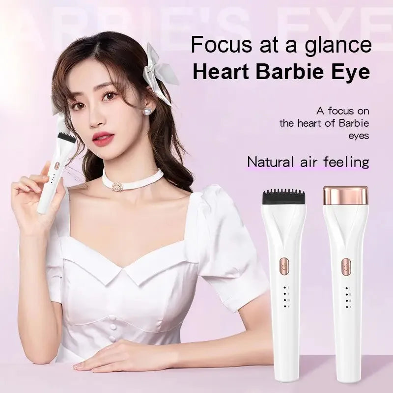 Heat Curling Electric Eyelash Curler 3 Modes Electric Eye Lashes Portable Heated Eyelashes Curls Comb Long Lasting Makeup Tools