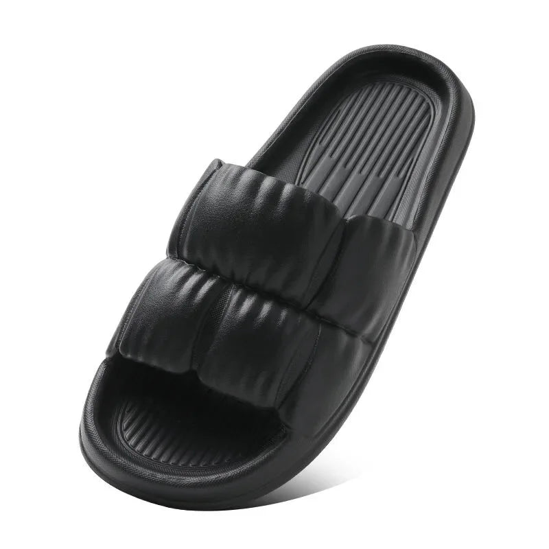 Women Soft Sole Cloud Slippers Thick Platform Indoor Outdoor Sandals EVA Non Slip Flip Flops Non Slip Flip Flops Slippers