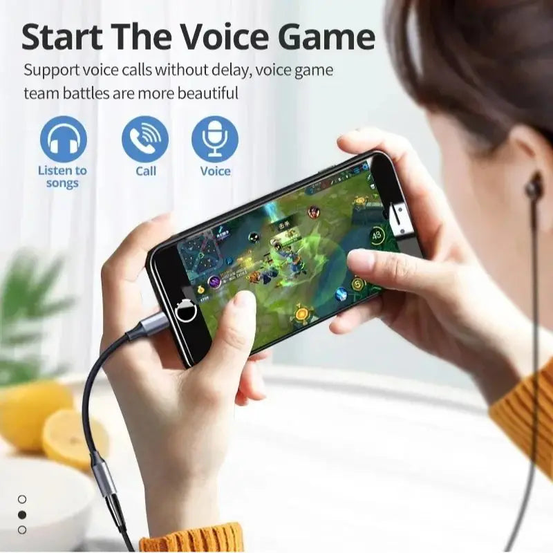 USB Type C to 3.5mm Earphone Adapter Converter Jack AUX Cable Headphone Adapter 3.5 Audio Cable for iPhone 15 Serie Mobile Phone