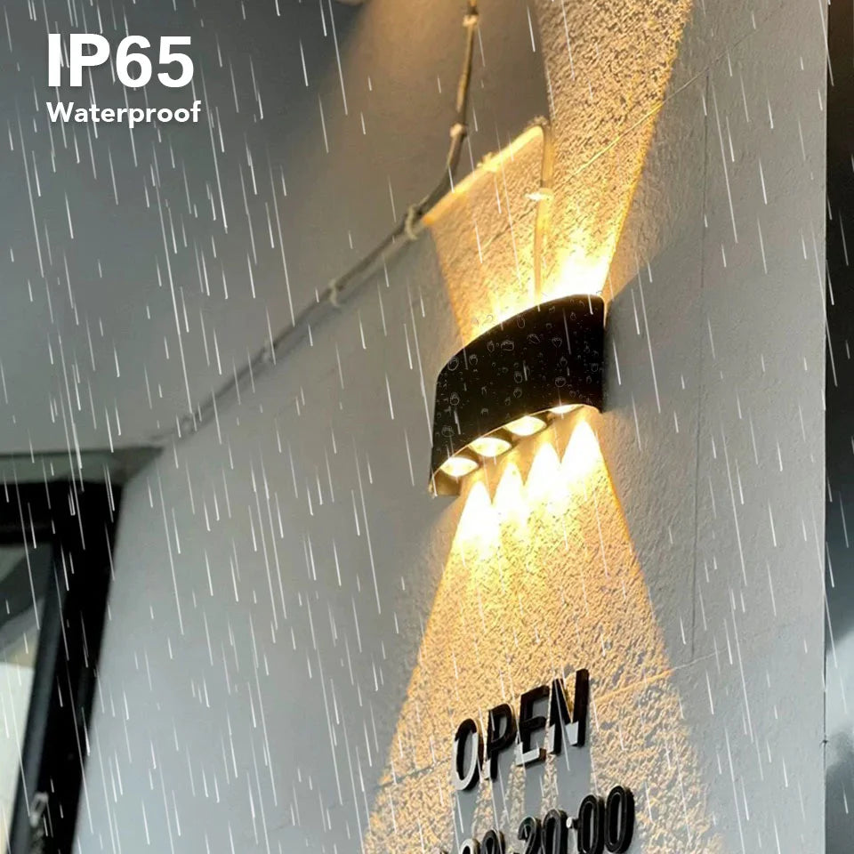 Aluminium LED Wall Light UP & Down AC85-265V IP65Waterproof Led Lights Modern Indoor Outdoor Home Appliance For Home Living Room