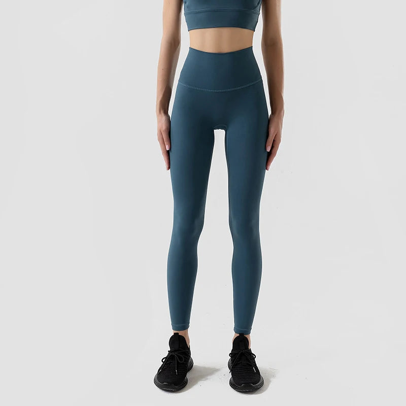 Gym Leggings Yoga Pants Women Sports Fitness Naked Feeling High Waist Elastic Workout Push Up Leggings Tights Women
