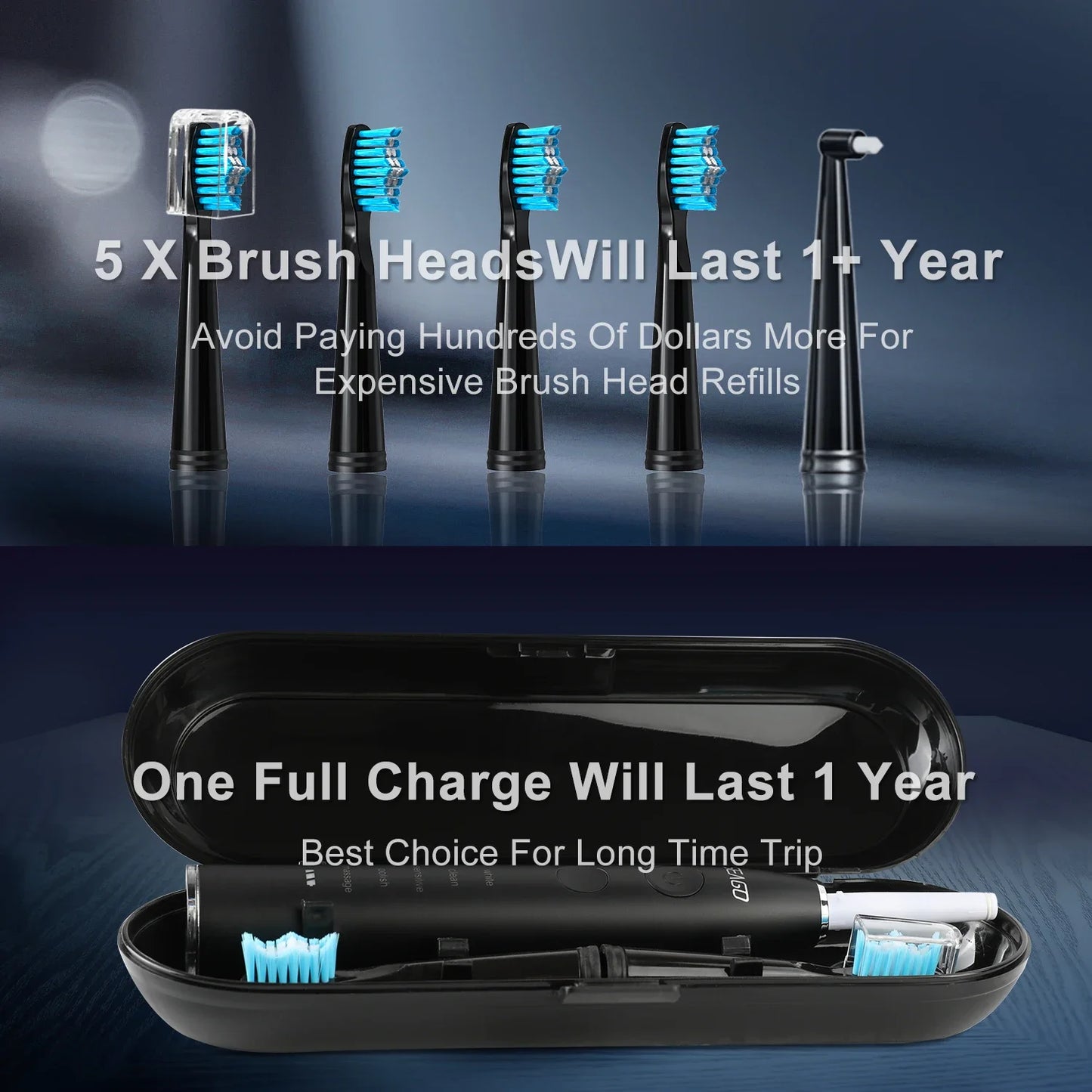 Ultrasonic Toothbrush Set