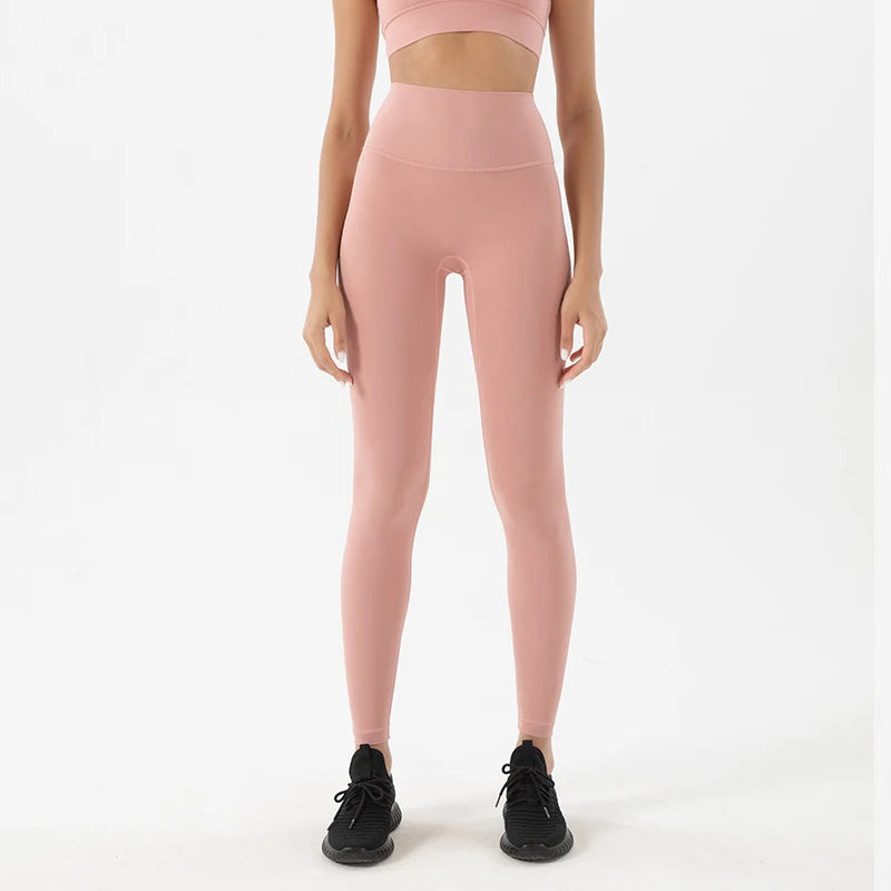 Gym Leggings Yoga Pants Women Sports Fitness Naked Feeling High Waist Elastic Workout Push Up Leggings Tights Women