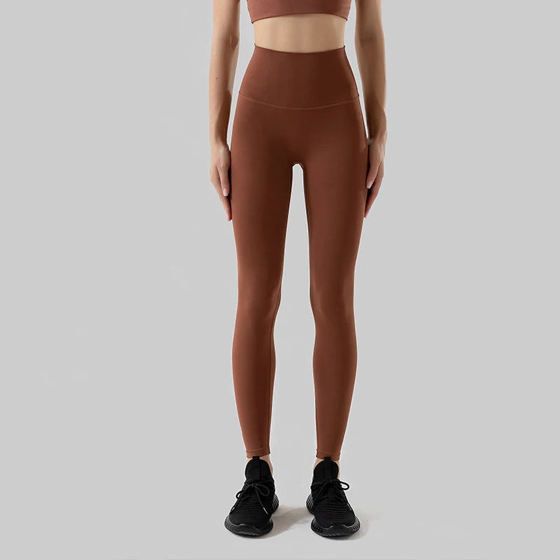 Gym Leggings Yoga Pants Women Sports Fitness Naked Feeling High Waist Elastic Workout Push Up Leggings Tights Women