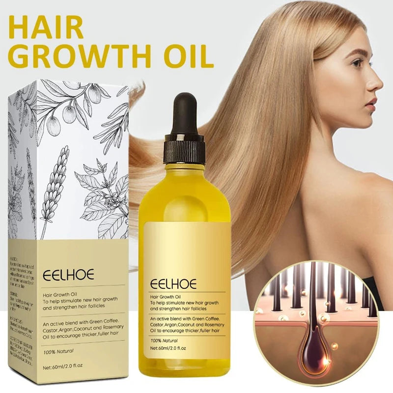 60ml Rosemary Dense Hair Essential Oil Repairs Hair Damage Prevent Hair Loss Soften Hair Strengthen Hair Roots Nourishe Hair Oil