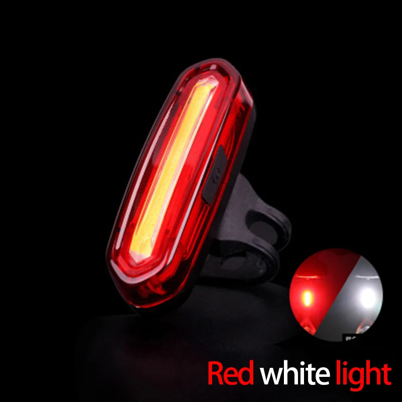 Cycling Tail Light Outdoor Highlight USB Charging Mountain Led Warning Bike Lights Tail Lamp Rear Light Bicycle Accessories
