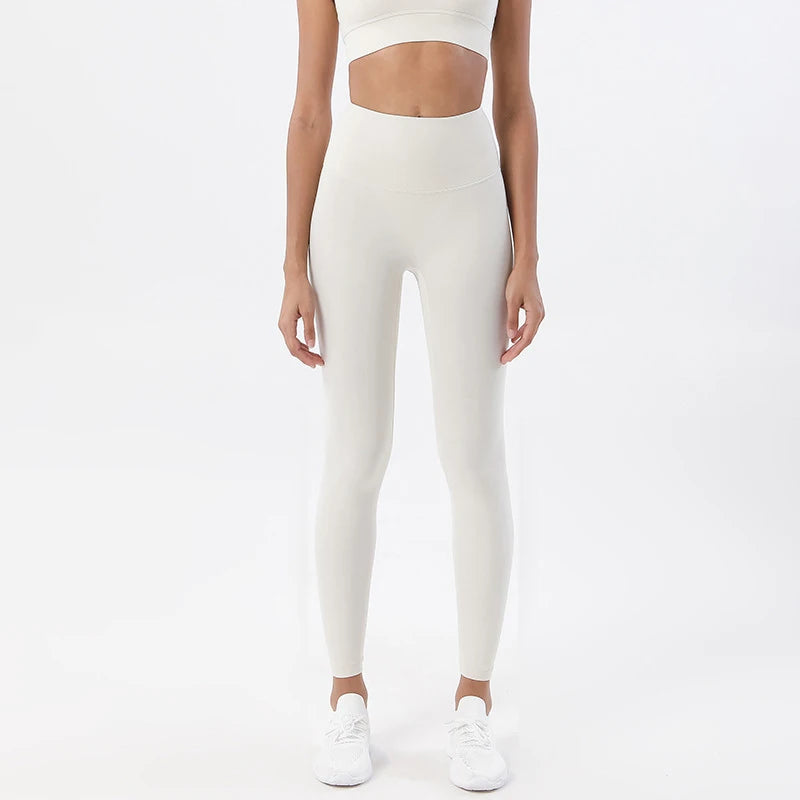 Gym Leggings Yoga Pants Women Sports Fitness Naked Feeling High Waist Elastic Workout Push Up Leggings Tights Women