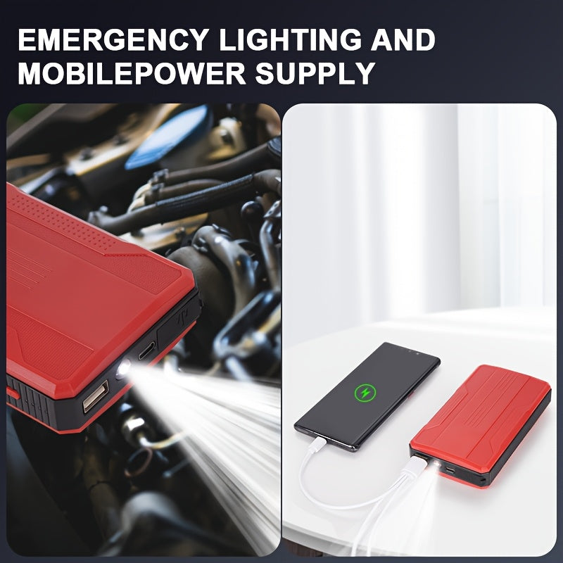 12V Compact Car Jump Starter And Power Bank