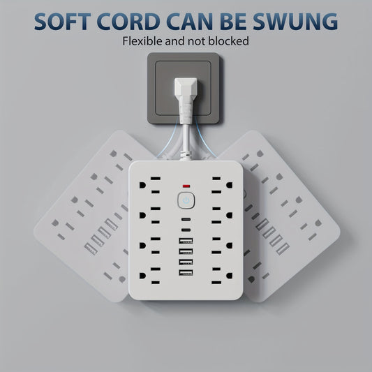 14-in-1 Power Strip Surge Protector