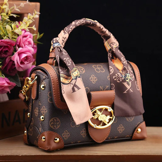 Light luxury brand women's handbag 2025 new autumn and winter high-end designer fashionable shoulder crossbody bag