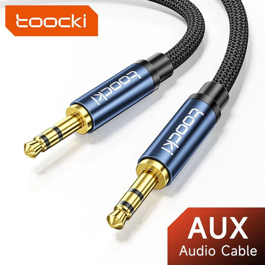 Male Aux Cable Audio for iPhone Computer Headphones PC Laptop