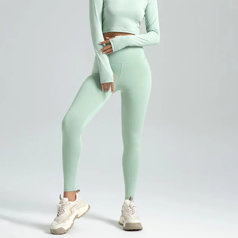 Waist Naked Feeling Leggings WomenFitness Running Yoga eggings Pants EnergyGym Tight Leggings Casual Workout Leggings