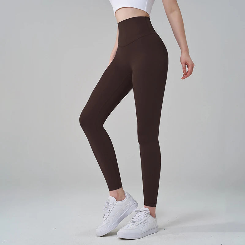 Gym Leggings Yoga Pants Women Sports Fitness Naked Feeling High Waist Elastic Workout Push Up Leggings Tights Women