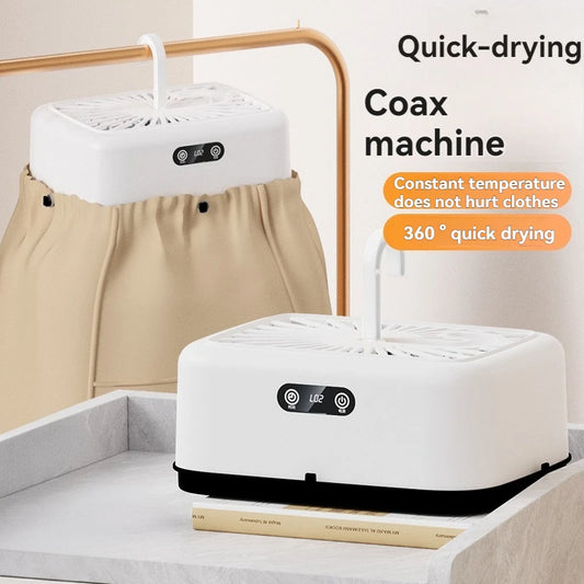 Portable Clothes Dryer，Mini Laundry Dryers with Remote Control