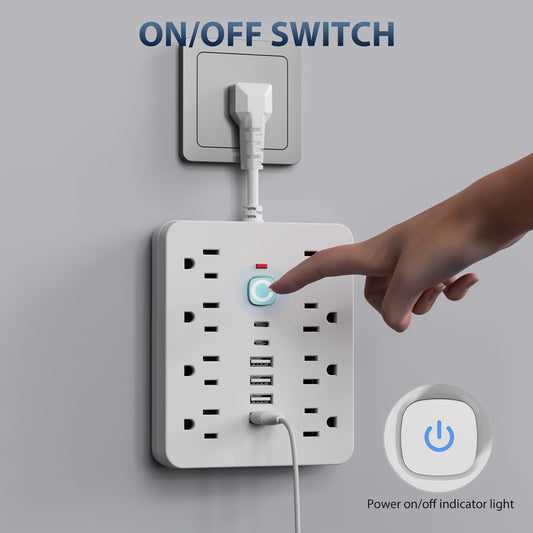 14-in-1 Power Strip Surge Protector